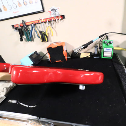 2006 Fender Bass Jr. Ferrari Red Short Scale MIM RARE Bass Guitar