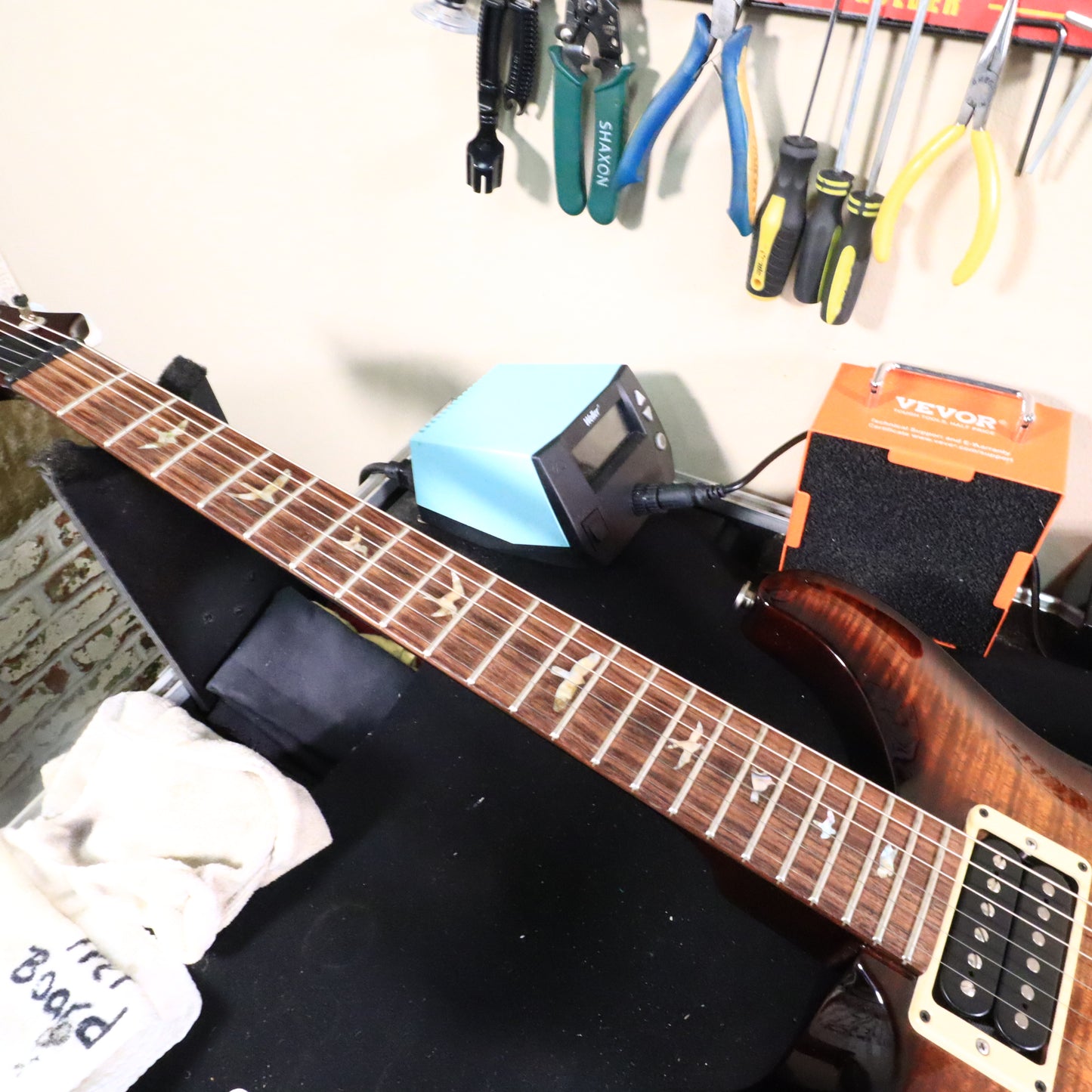 2011 10 Top PRS Custom 22 Left Handed Lefty Guitar