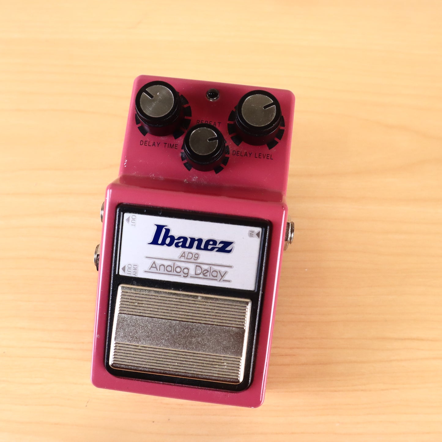 Vintage Ibanez AD-9 Analog Delay Electric Guitar Effects Pedal *Made In Japan*