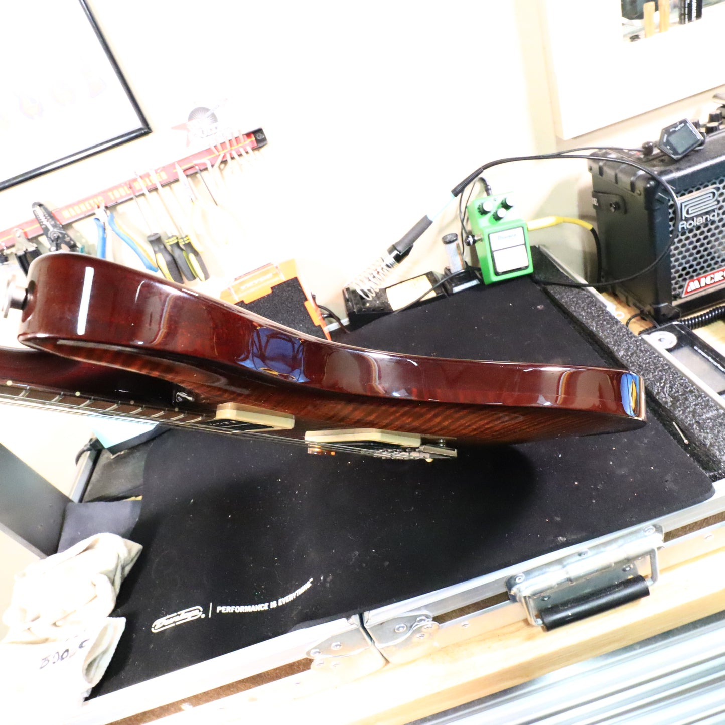 2011 10 Top PRS Custom 22 Left Handed Lefty Guitar