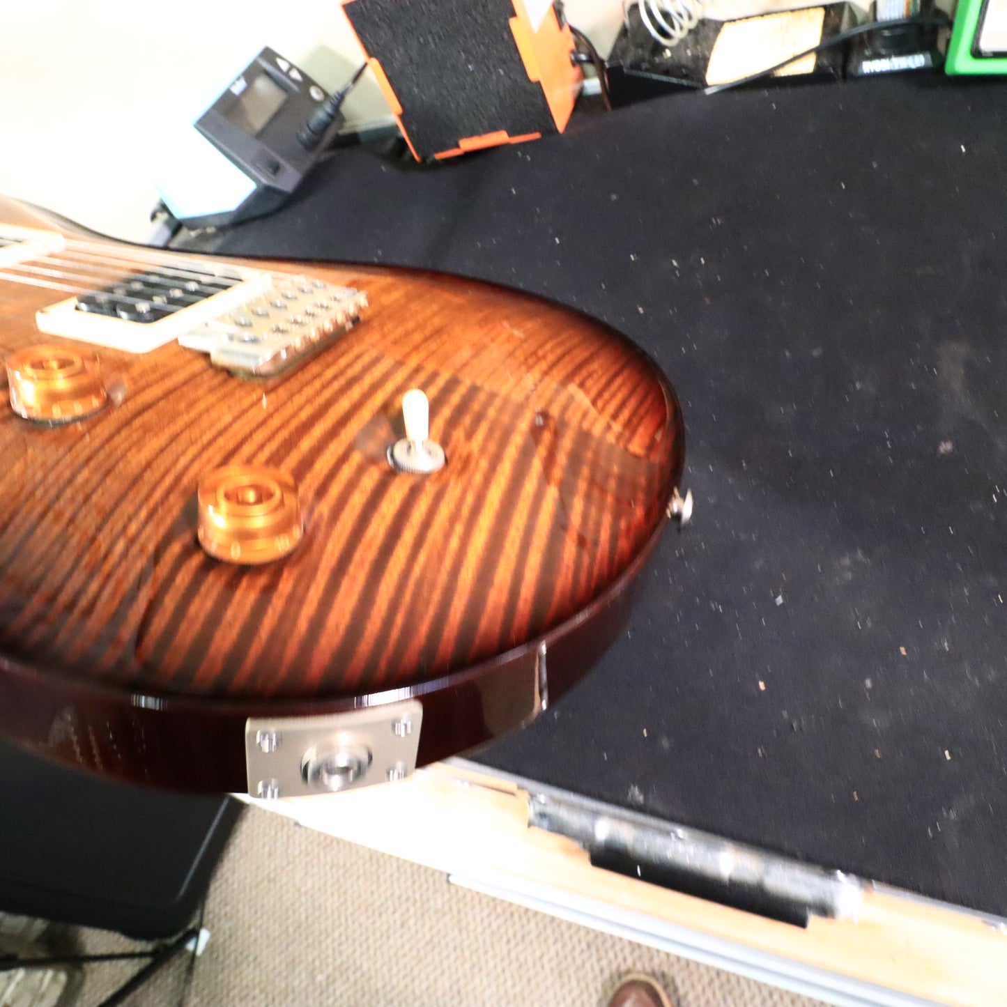 2011 10 Top PRS Custom 22 Left Handed Lefty Guitar