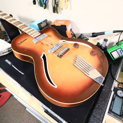 Jolana Neoton Archtop Electric Guitar, Made in Czechoslovakia