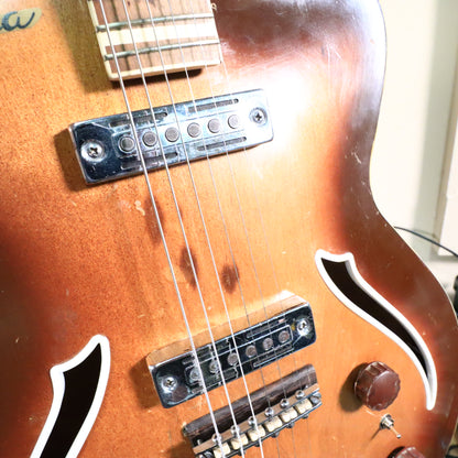 Jolana Neoton Archtop Electric Guitar, Made in Czechoslovakia