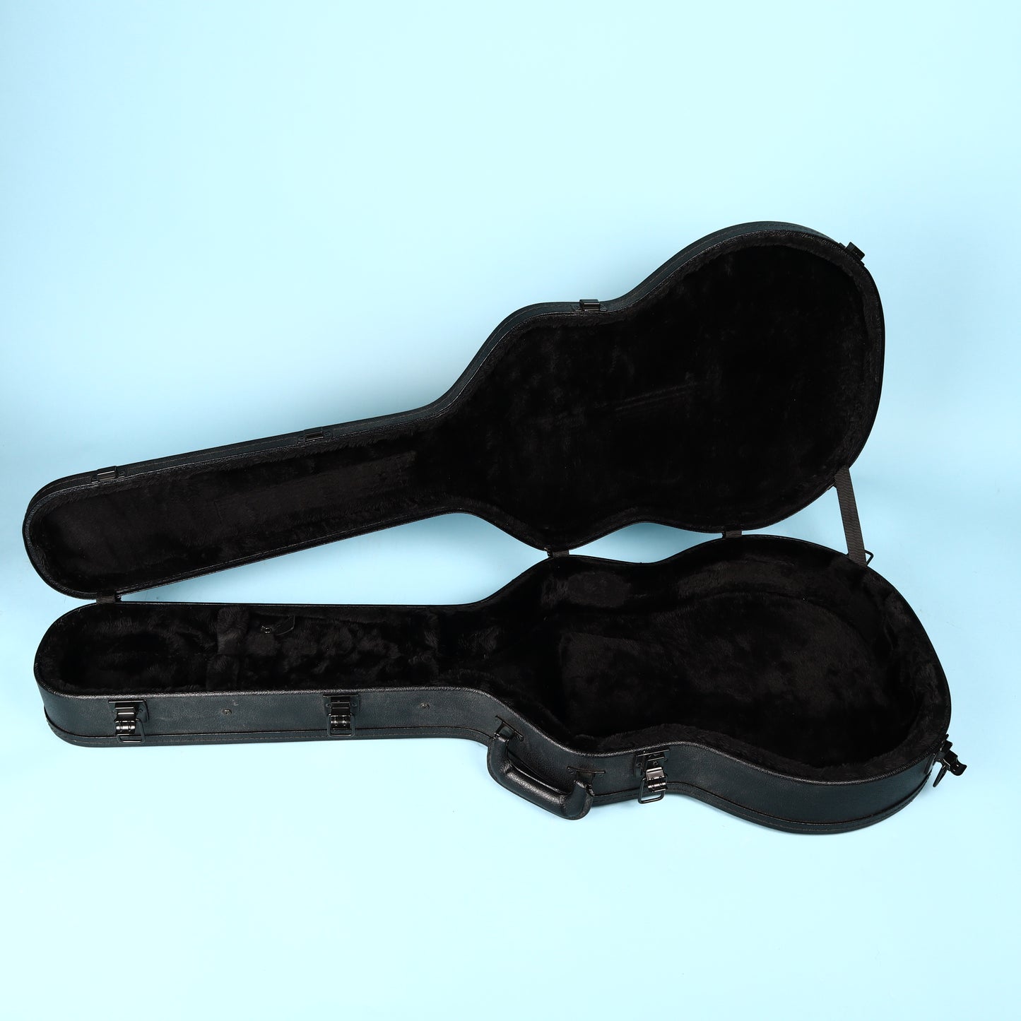 Gibson ES335 ES 330 335 345 347 355 Stereo Blacked Out Hardshell Guitar Case