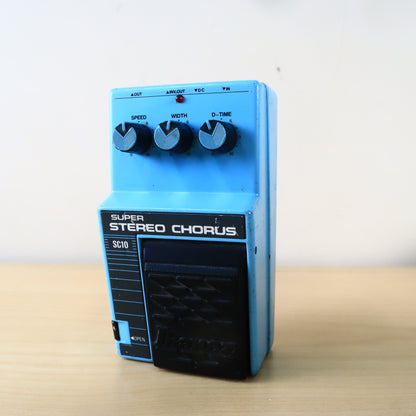 Ibanez SC10 Super Stereo Chorus Pedal Made in Japan MIJ Black Label