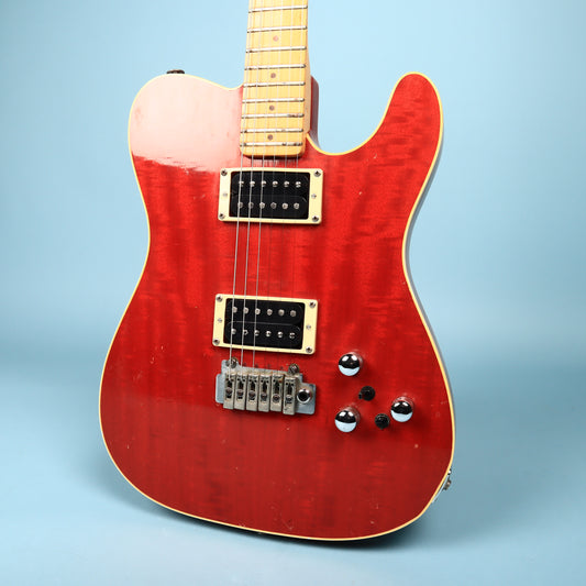 Richard Bartram Tele Made in UK England Electric Guitar Red