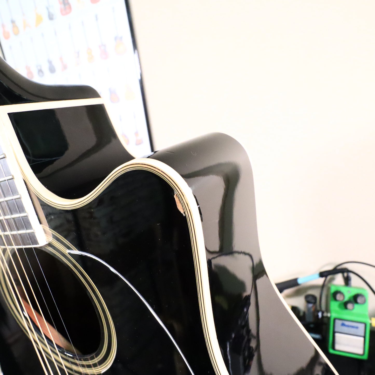 1994 EF341SC Takamine Acoustic Electric Guitar