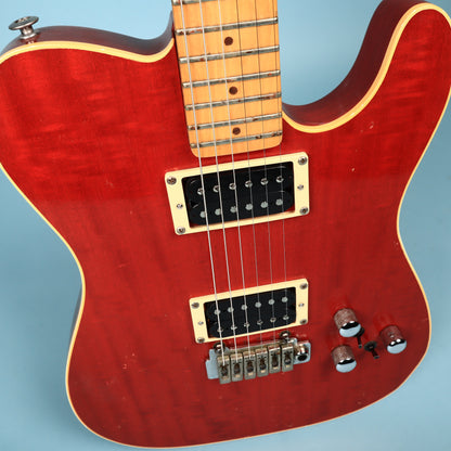 Richard Bartram Tele Made in UK England Electric Guitar Red