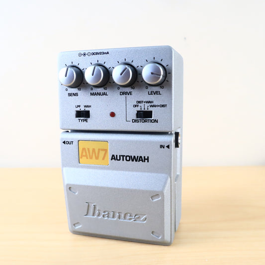 Ibanez AW7 Auto Wah / Filter / Distortion Pedal
