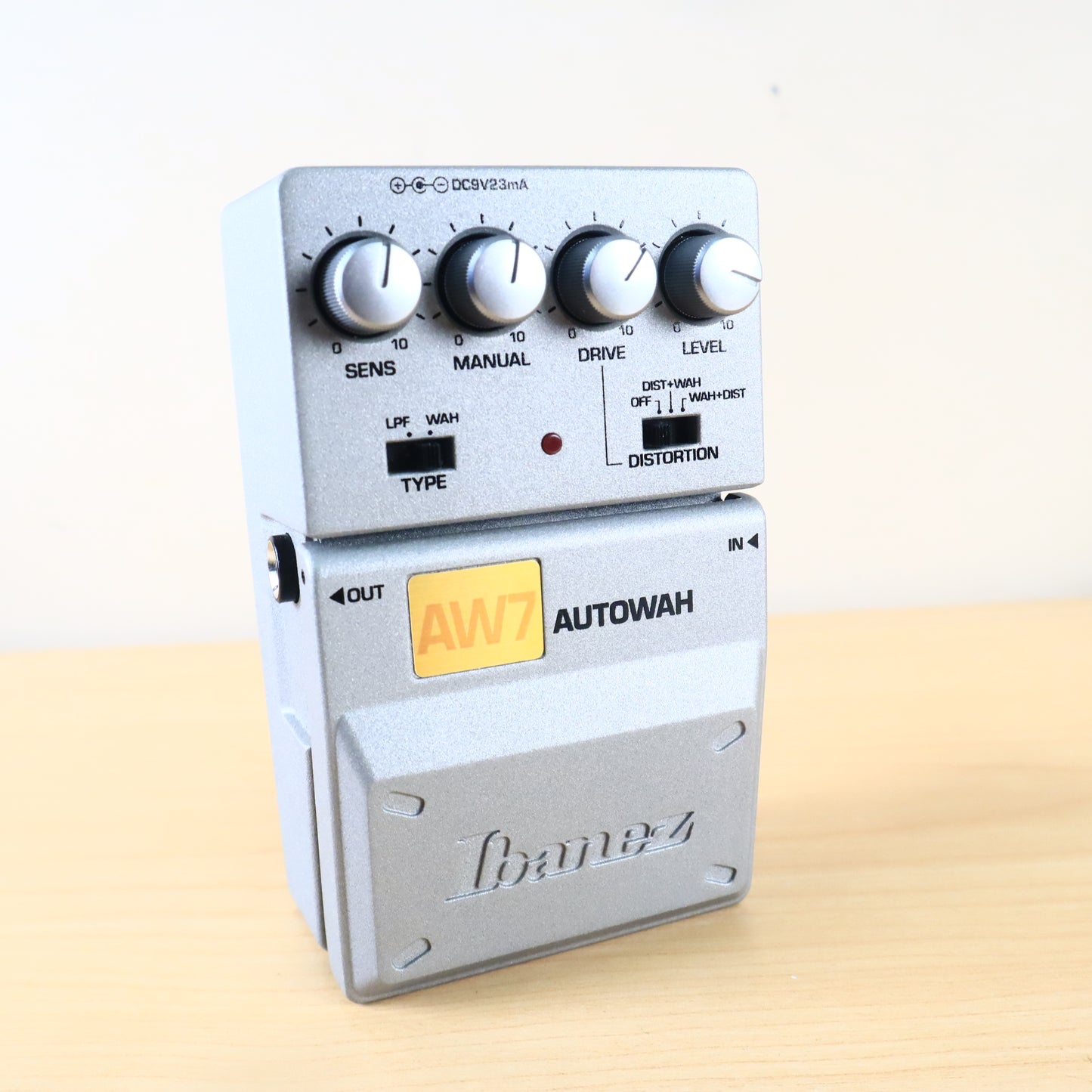 Ibanez AW7 Auto Wah / Filter / Distortion Pedal