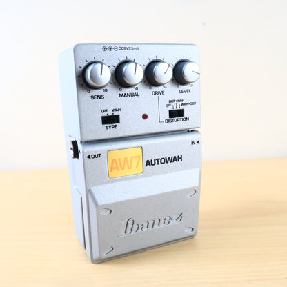 Ibanez AW7 Auto Wah / Filter / Distortion Pedal