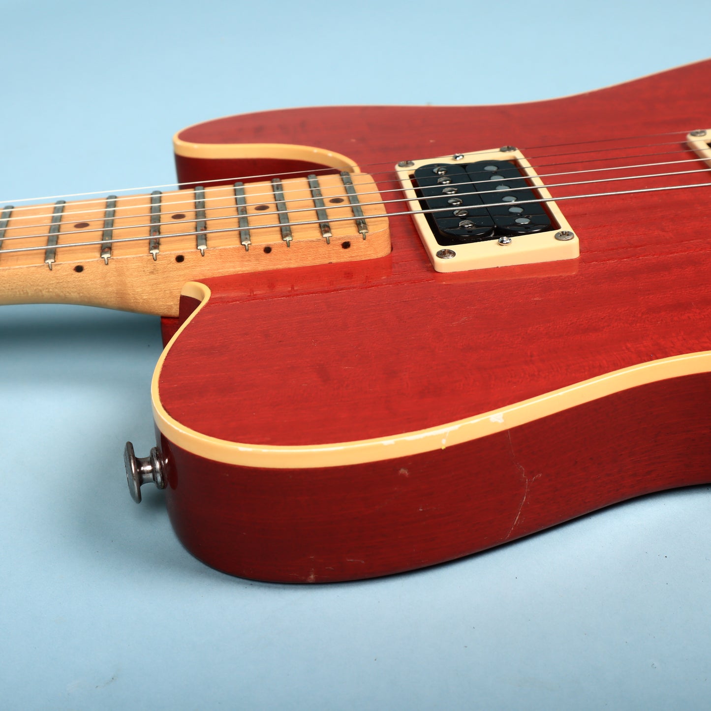Richard Bartram Tele Made in UK England Electric Guitar Red
