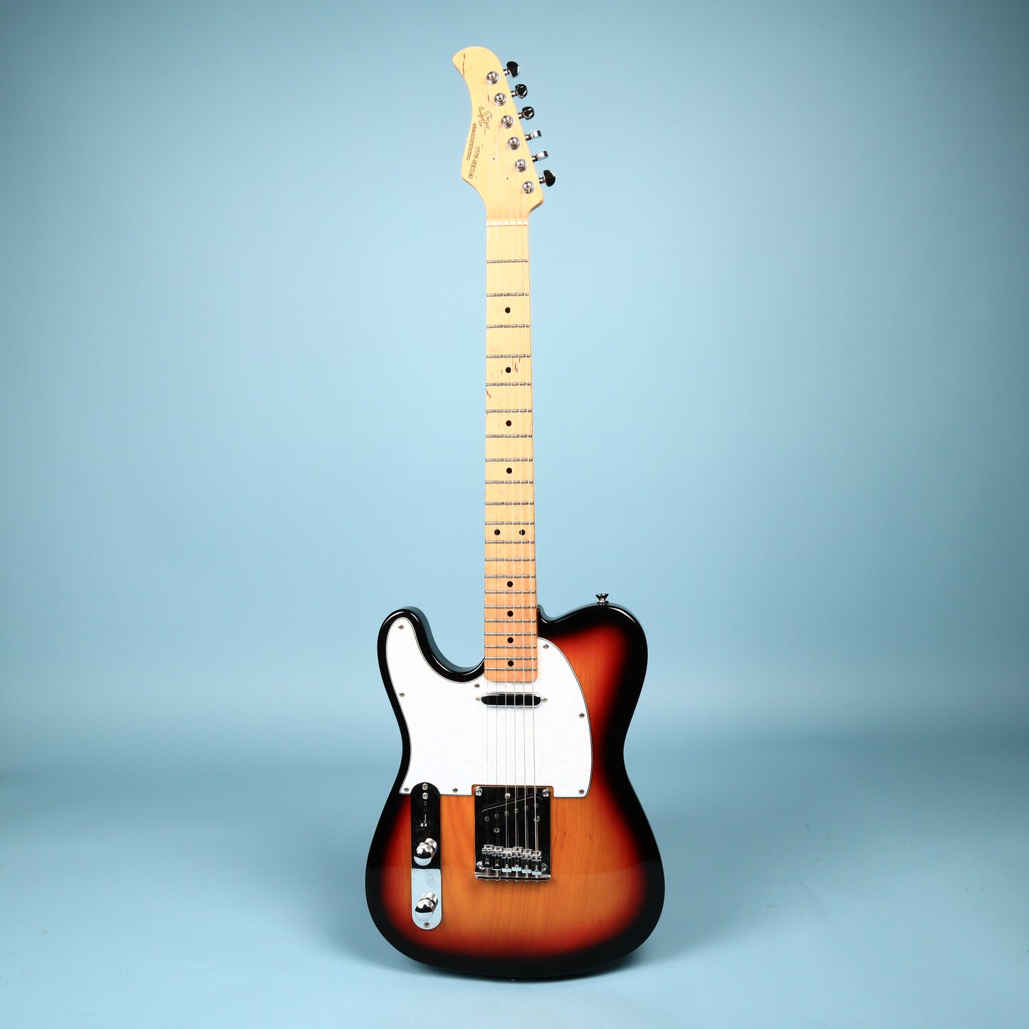 SX VTG Vintage Series Custom Tele Sunburst Left Handed Electric Guitar