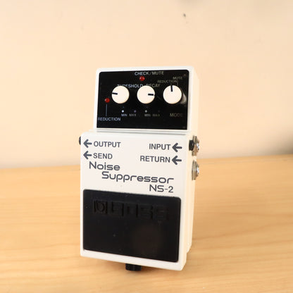 Boss NS-2 Noise Suppressor Guitar Effect Pedal Test Completed