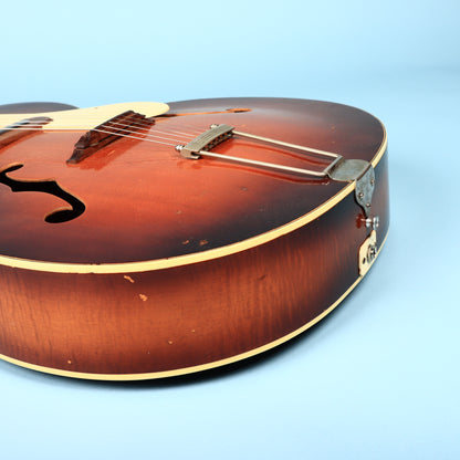 1950s Kay Sherwood Deluxe Sunburst Archtop Electric