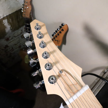 2002 G. Muenzler Heart USA Made NYC Electric Guitar