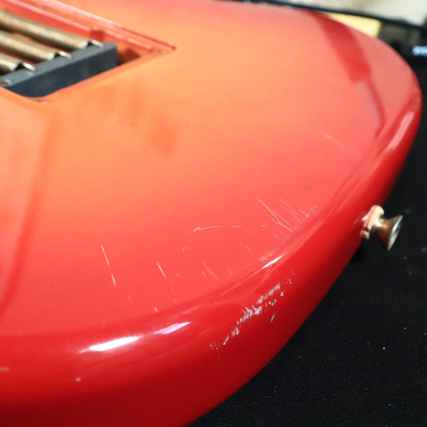 Fender Stratocaster Str-75r Electric Guitar Made in Japan Gold Floyd