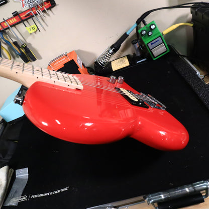 2002 G. Muenzler Heart USA Made NYC Electric Guitar