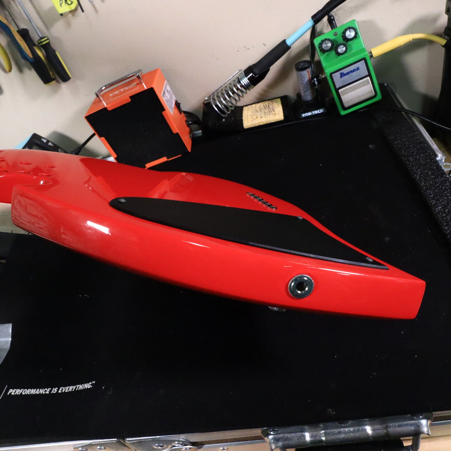 2002 G. Muenzler Heart USA Made NYC Electric Guitar