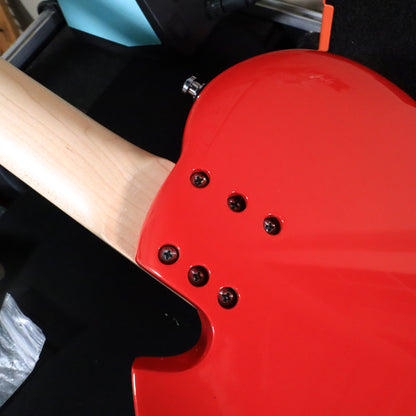 2002 G. Muenzler Heart USA Made NYC Electric Guitar