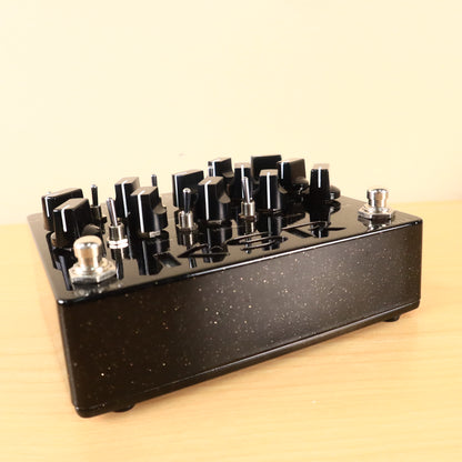 KSR Ceres 3 channel Preamp pedal Black Sparkle Mint Condition