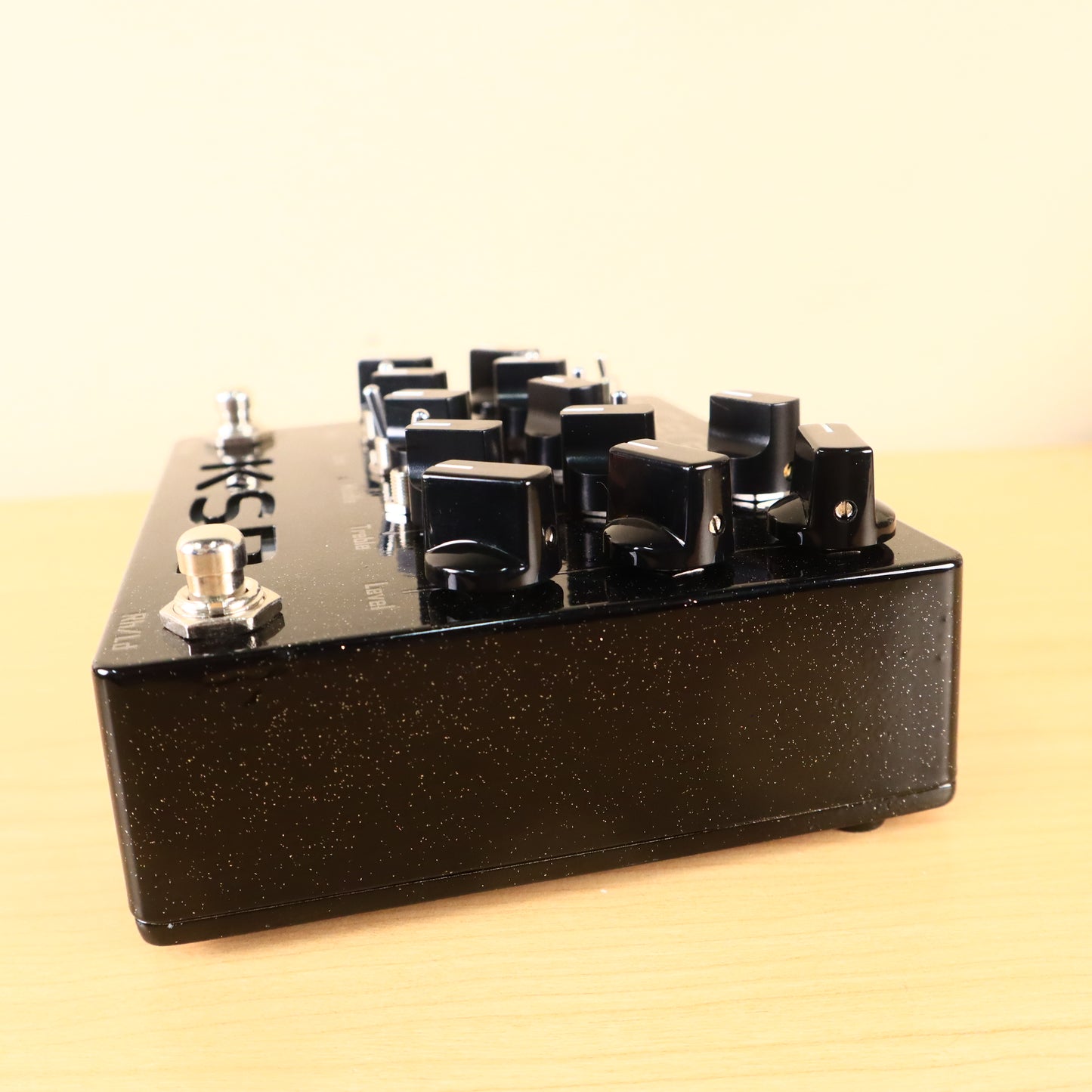 KSR Ceres 3 channel Preamp pedal Black Sparkle Mint Condition