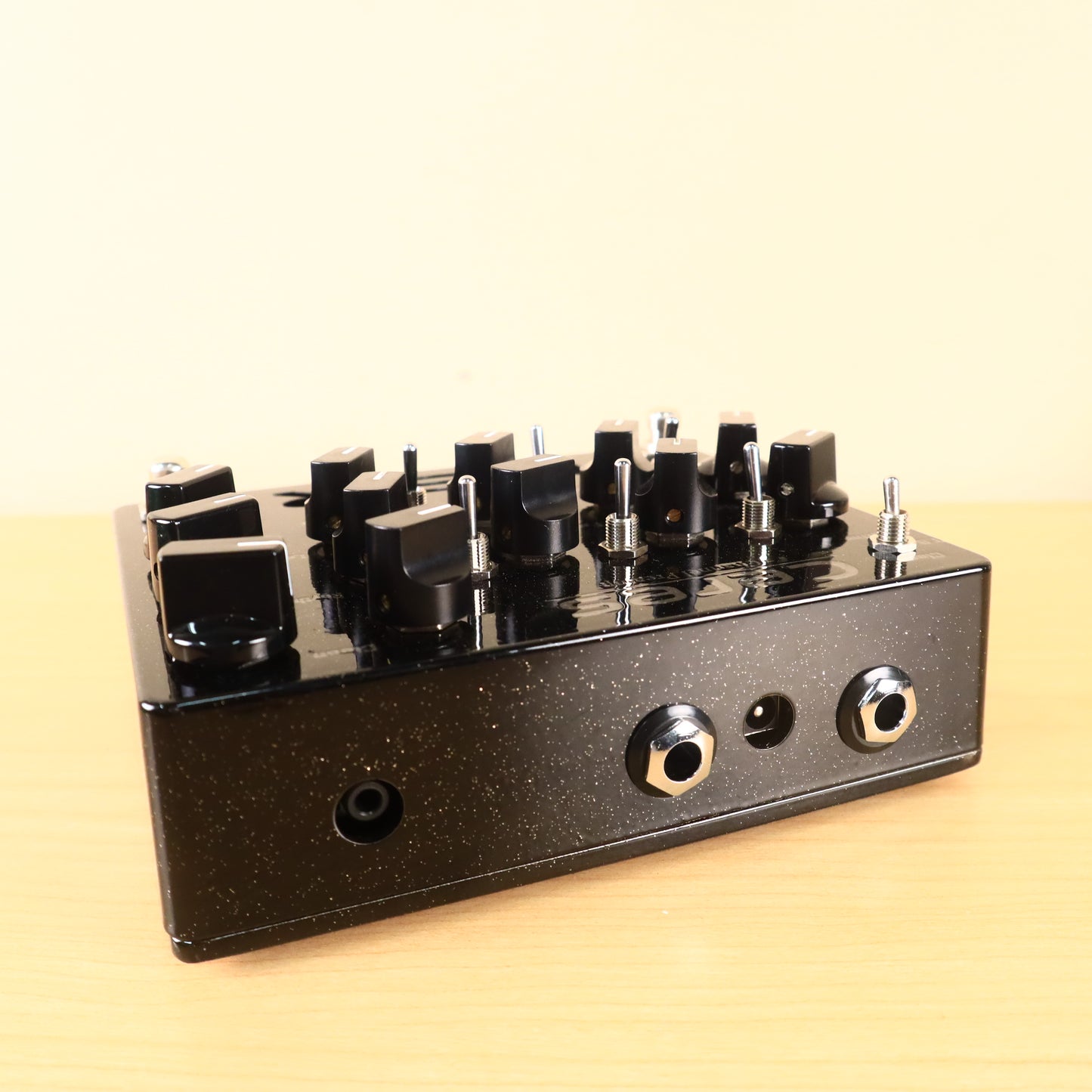 KSR Ceres 3 channel Preamp pedal Black Sparkle Mint Condition