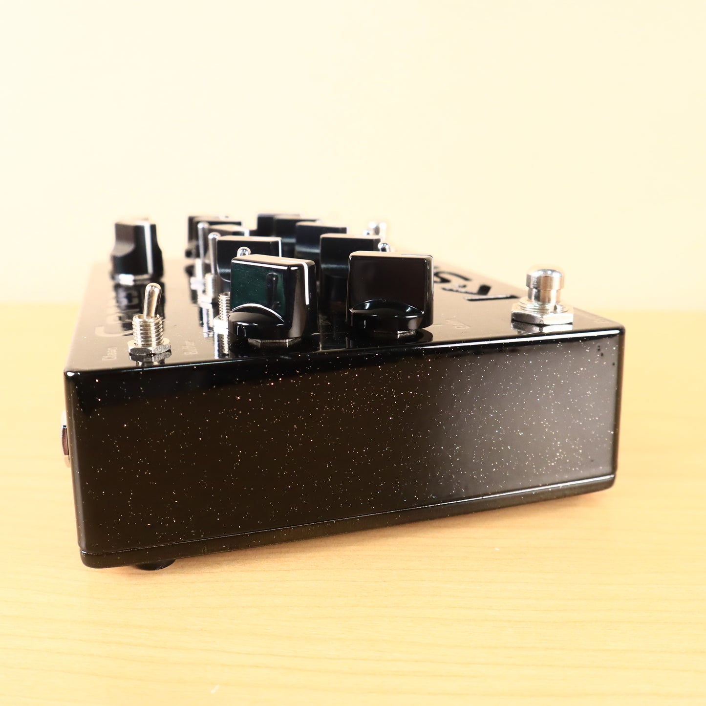 KSR Ceres 3 channel Preamp pedal Black Sparkle Mint Condition