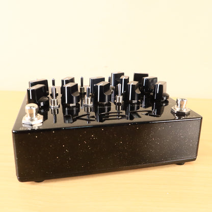 KSR Ceres 3 channel Preamp pedal Black Sparkle Mint Condition
