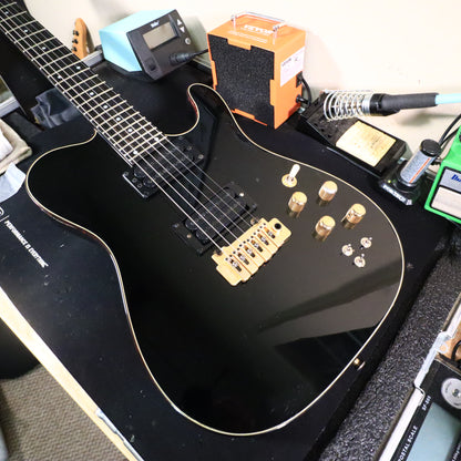 Carvin TL60 Black USA Gold Hardware Tele Electric Guitar