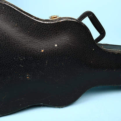 Vintage 1960's Gibson Black Yellow 16" Hard Case ES-175 J-45 J-50 175D ES-150DC