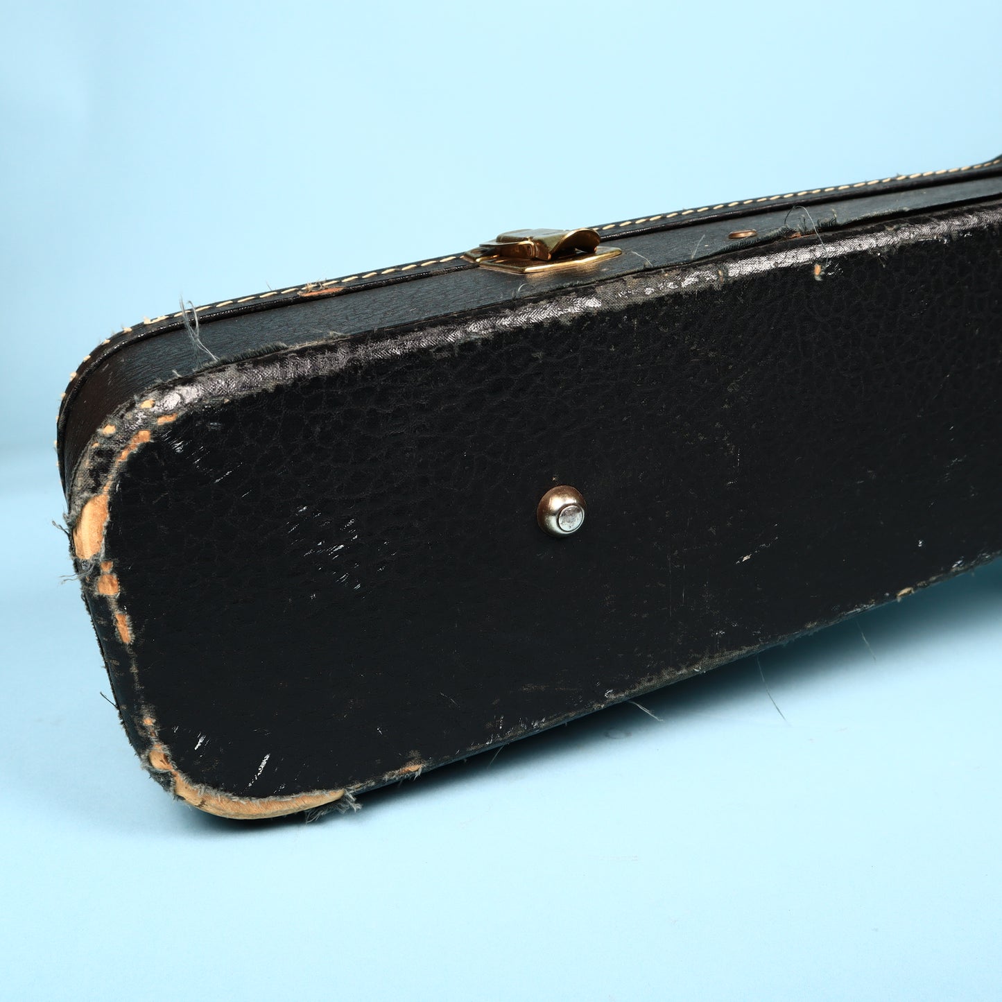 Vintage 1960's Gibson Black Yellow 16" Hard Case ES-175 J-45 J-50 175D ES-150DC