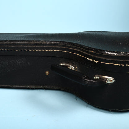 Vintage 1960's Gibson Black Yellow 16" Hard Case ES-175 J-45 J-50 175D ES-150DC