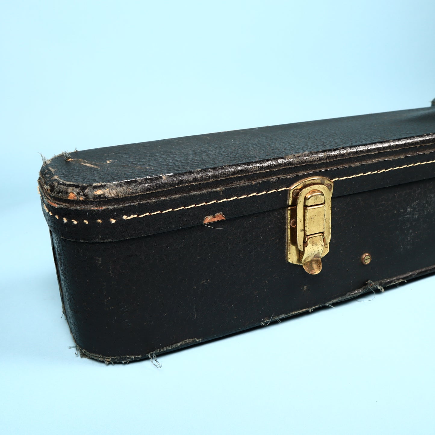 Vintage 1960's Gibson Black Yellow 16" Hard Case ES-175 J-45 J-50 175D ES-150DC