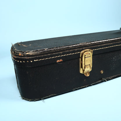 Vintage 1960's Gibson Black Yellow 16" Hard Case ES-175 J-45 J-50 175D ES-150DC