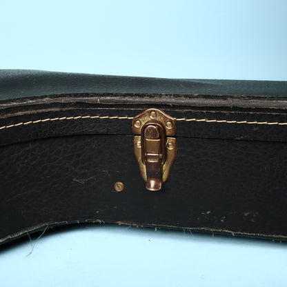 Vintage 1960's Gibson Black Yellow 16" Hard Case ES-175 J-45 J-50 175D ES-150DC