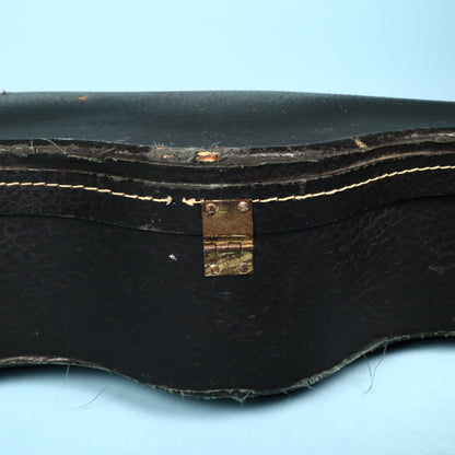 Vintage 1960's Gibson Black Yellow 16" Hard Case ES-175 J-45 J-50 175D ES-150DC