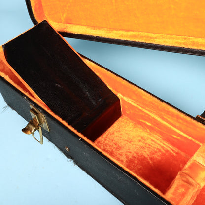 Vintage 1960's Gibson Black Yellow 16" Hard Case ES-175 J-45 J-50 175D ES-150DC