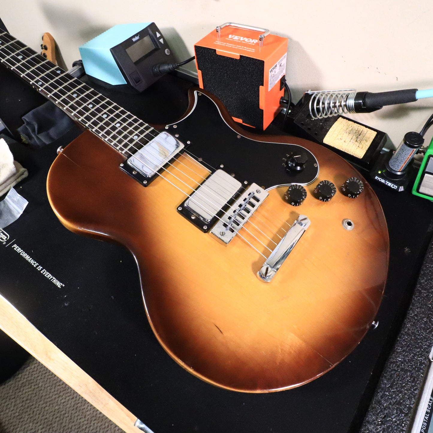 1978 Gibson L6S Tobacco Burst Electric Guitar RARE COLOR