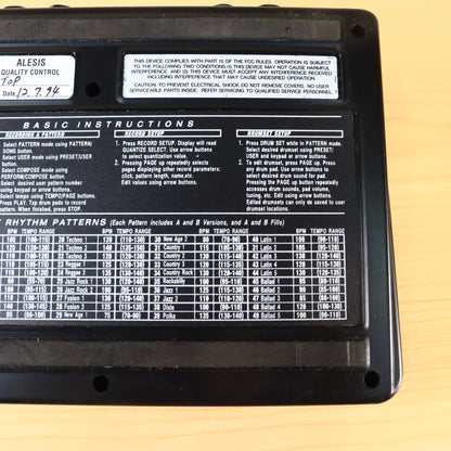 Alesis SR-16 16-Bit Stereo Drum Machine