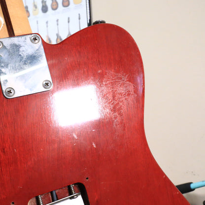 Richard Bartram Tele Made in UK England Electric Guitar Red