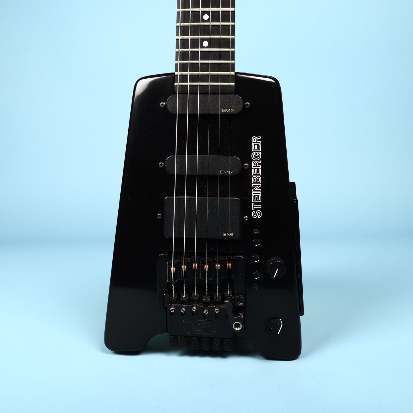 1990 Steinberger USA GL4T Electric Guitar Black