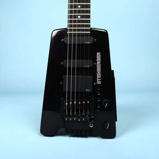 1990 Steinberger USA GL4T Electric Guitar Black