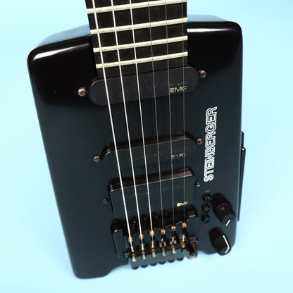 1990 Steinberger USA GL4T Electric Guitar Black