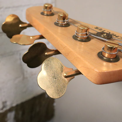 1980s Schecter USA Bass Guitar Red Dallas Era American Made