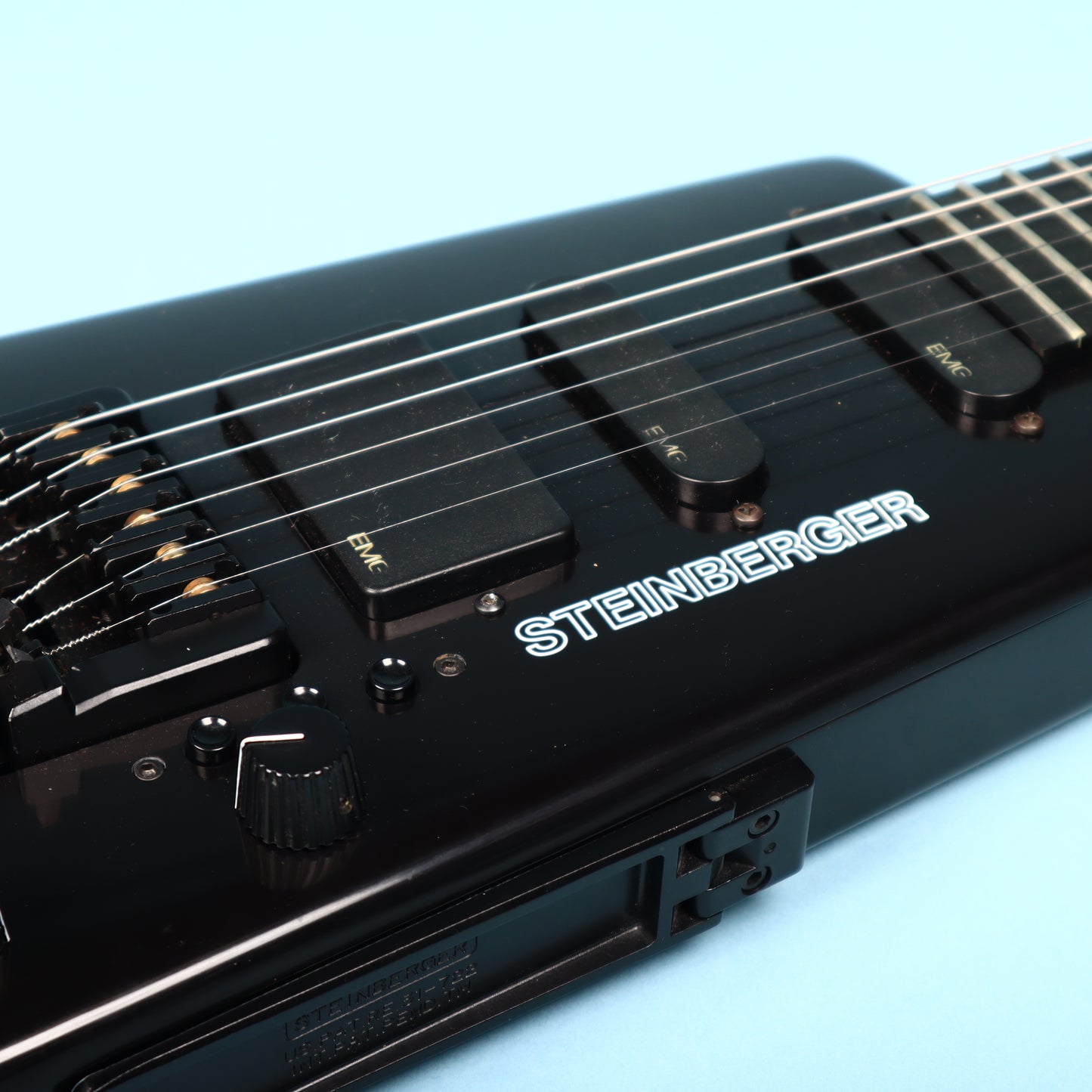 1990 Steinberger USA GL4T Electric Guitar Black