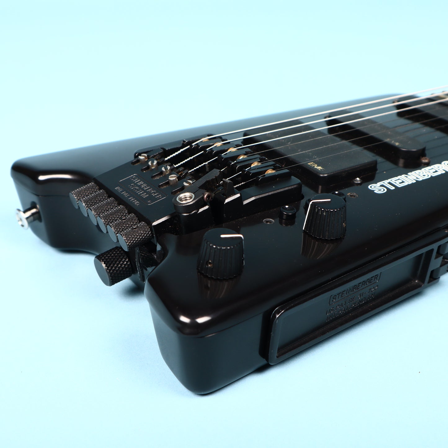 1990 Steinberger USA GL4T Electric Guitar Black