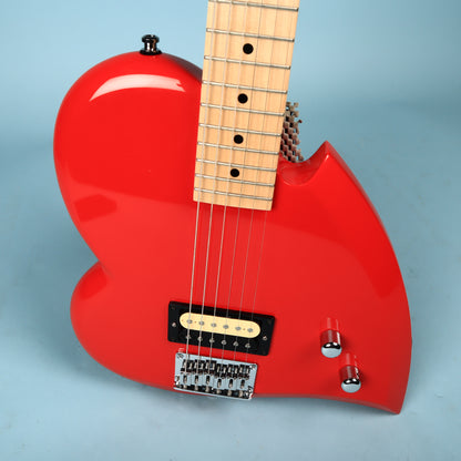 2002 G. Muenzler Heart USA Made NYC Electric Guitar