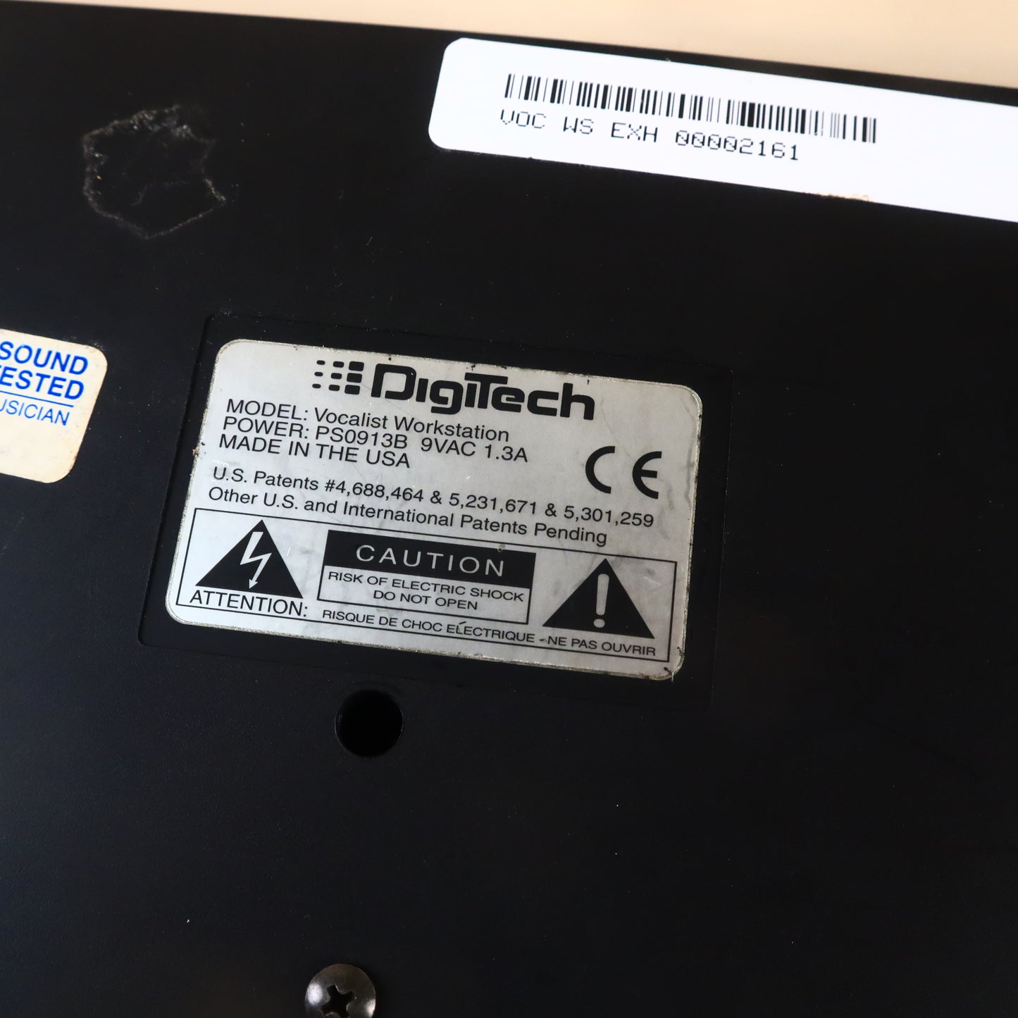 DigiTech Vocalist Workstation EX Harmony Processor