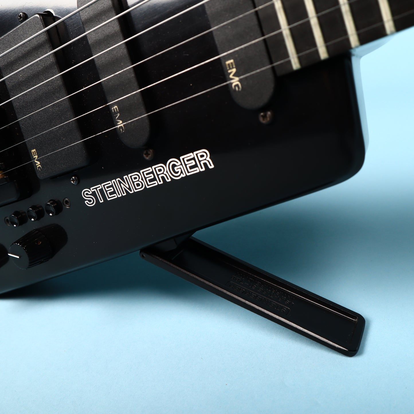 1990 Steinberger USA GL4T Electric Guitar Black